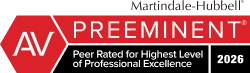 AV-Rated by Martindale-Hubbell